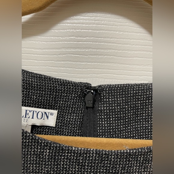 Vintage Pendleton Women's Dress 16 Petite 100% Virgin Wool Made in USA - Picture 4 of 12